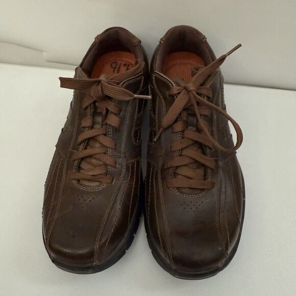 Skechers Y2K Mens Relaxed Fit Memory Foam Leather Shoes 63484 Masen Kruger 12M main image 5